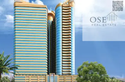 Apartment - 2 Bedrooms - 3 Bathrooms for sale in Conquer Tower - Sheikh Maktoum Bin Rashid Street - Ajman