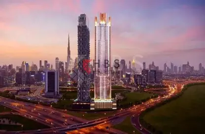 Apartment - Studio - 1 Bathroom for sale in Regalia By Deyaar - Business Bay - Dubai