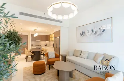 Apartment - 2 Bedrooms - 2 Bathrooms for rent in Grand Bleu Tower 2 - EMAAR Beachfront - Dubai Harbour - Dubai