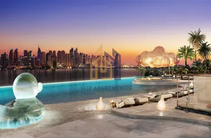 Pool image for: Apartment - 2 Bedrooms - 3 Bathrooms for sale in SLS Residences the Palm - Palm Jumeirah - Dubai, Image 1