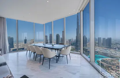 Apartment - 5 Bedrooms - 7 Bathrooms for rent in Vida Residence Downtown - Downtown Dubai - Dubai