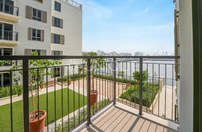 Balcony image for: Apartment - 1 Bedroom - 1 Bathroom for sale in Port de La Mer - La Mer - Jumeirah - Dubai, Image 1