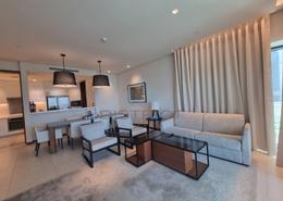 Living / Dining Room image for: Apartment - 2 bedrooms - 3 bathrooms for rent in B2 - The Hills B - The Hills - Dubai, Image 1