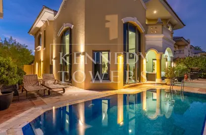 Villa - 4 Bedrooms - 4 Bathrooms for rent in Garden Homes Frond C - Garden Homes - Palm Jumeirah - Dubai