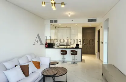 Living Room image for: Apartment - 1 Bedroom - 1 Bathroom for sale in Residences 14 - District One - Mohammed Bin Rashid City - Dubai, Image 1
