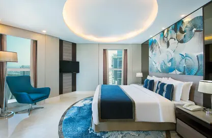 Apartment - 1 Bedroom - 2 Bathrooms for rent in The Burlington - Business Bay - Dubai