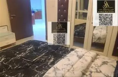 شقة - غرفة نوم - 2 حمامات للايجار في أورينت تاور - البستان - عجمان