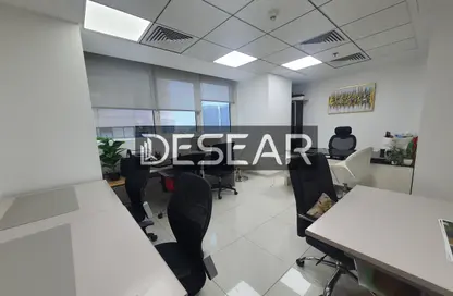 Office Space - Studio - 2 Bathrooms for rent in Aspin Tower - Sheikh Zayed Road - Dubai