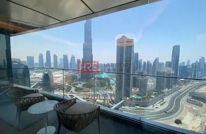 Balcony image for: Apartment - 3 Bedrooms - 4 Bathrooms for rent in The Address Sky View Tower 2 - The Address Sky View Towers - Downtown Dubai - Dubai, Image 1
