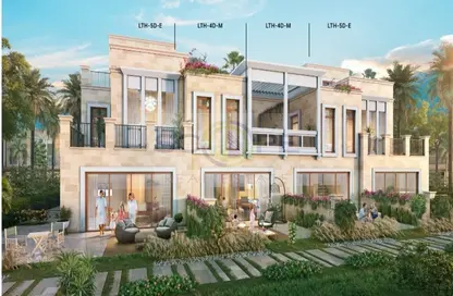 Outdoor House image for: Townhouse - 4 Bedrooms - 4 Bathrooms for sale in Malta - Damac Lagoons - Dubai, Image 1