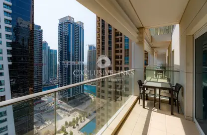 Apartment - 2 Bedrooms - 3 Bathrooms for rent in Bonnington Tower - JLT Cluster J - Jumeirah Lake Towers - Dubai