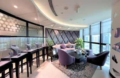 Office Space - Studio - 2 Bathrooms for rent in Almas Tower - Lake Almas East - Jumeirah Lake Towers - Dubai