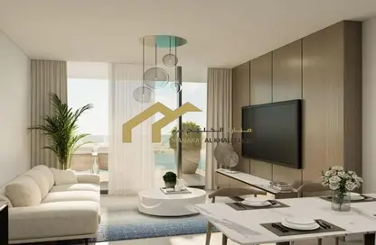 Living Room image for: Apartment - 2 Bedrooms - 3 Bathrooms for rent in Vista 3 - Al Reem Island - Abu Dhabi, Image 1