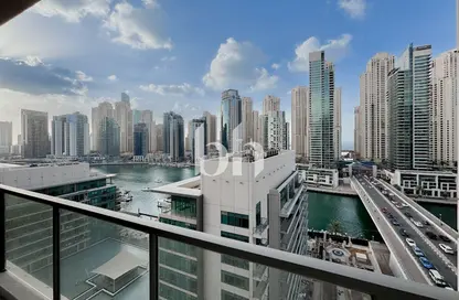 شقة - 2 غرف نوم - 3 حمامات للايجار في المجرة  1 - المجرة - دبي مارينا - دبي