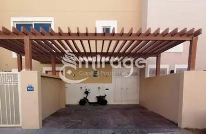 Parking image for: Townhouse - 3 Bedrooms - 4 Bathrooms for rent in Yasmin Community - Al Raha Gardens - Abu Dhabi, Image 1