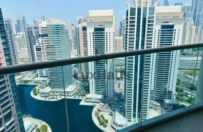 Apartment - 1 Bedroom - 2 Bathrooms for rent in Lakeshore Tower 1 - JLT Cluster Y - Jumeirah Lake Towers - Dubai