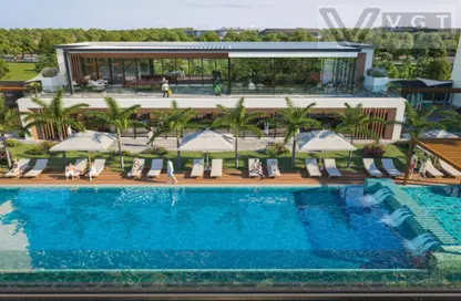 Pool image for: Apartment - 1 Bathroom for sale in The Haven - Majan - Dubai, Image 1