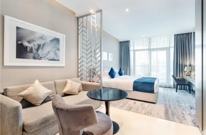 Apartment - Studio - 1 Bathroom for rent in PRIVE BY DAMAC (B) - DAMAC Maison Privé - Business Bay - Dubai