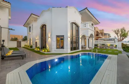 Villa - 5 Bedrooms - 5 Bathrooms for rent in Garden Homes Frond L - Garden Homes - Palm Jumeirah - Dubai