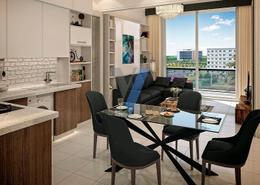 Living / Dining Room image for: Studio - 1 bathroom for sale in Jewelz by Danube - Arjan - Dubai, Image 1