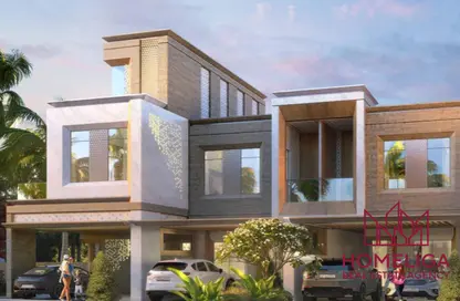Townhouse - 5 Bedrooms - 6 Bathrooms for sale in Monte Carlo - Damac Lagoons - Dubai