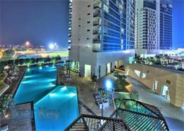 Pool image for: Apartment - 1 bedroom - 2 bathrooms for rent in Rihan Heights - Grand Mosque District - Abu Dhabi, Image 1