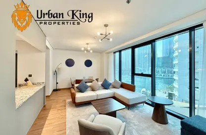 شقة - غرفة نوم - 2 حمامات للايجار في دبي مارينا مون - دبي مارينا - دبي