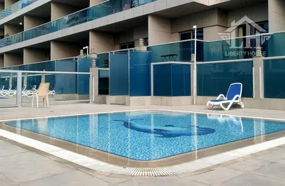 Pool image for: Apartment - 1 Bathroom for rent in Elite Tower - Business Bay - Dubai, Image 1