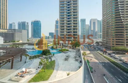 Apartment - 1 Bedroom - 2 Bathrooms for rent in Silverene Tower A - Silverene - Dubai Marina - Dubai