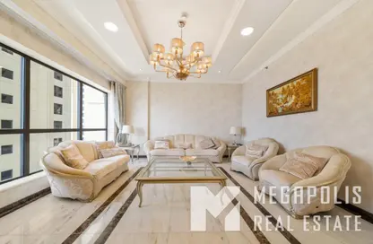 Apartment - 3 Bedrooms - 3 Bathrooms for rent in Rimal 3 - Rimal - Jumeirah Beach Residence - Dubai