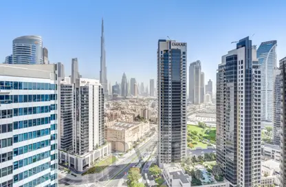 شقة - 1 حمام للايجار في ماركيز سكوير تاور - الخليج التجاري - دبي