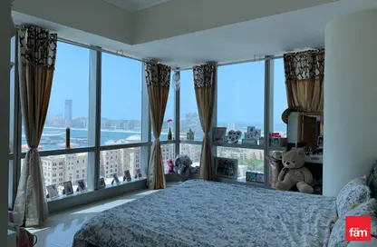 Apartment - 3 Bedrooms - 4 Bathrooms for rent in Ocean Heights - Dubai Marina - Dubai