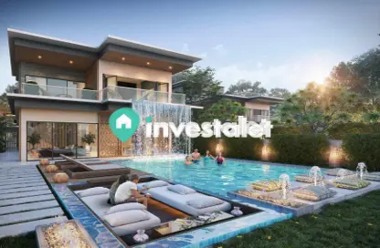Townhouse - 5 Bedrooms - 6 Bathrooms for sale in Portofino - Damac Lagoons - Dubai