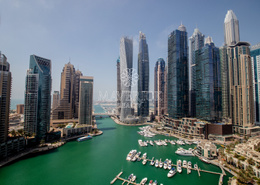 Apartment - 3 bedrooms - 5 bathrooms for rent in Al Habtoor Tower - Dubai Marina - Dubai