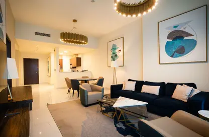 شقة - غرفة نوم - 2 حمامات للايجار في بالم فيو - مدينة دبي للإعلام - دبي