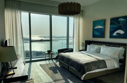 Apartment - 1 Bedroom - 2 Bathrooms for rent in Palm View - Dubai Media City - Dubai