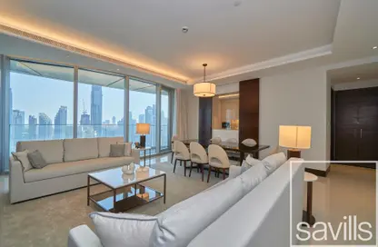 Apartment - 3 Bedrooms - 4 Bathrooms for rent in The Address Sky View Tower 2 - The Address Sky View Towers - Downtown Dubai - Dubai