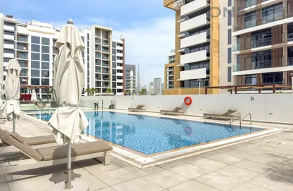 Apartment - Studio - 1 Bathroom for rent in AZIZI Riviera 15 - Meydan One - Meydan - Dubai