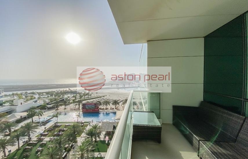 Apartment for Rent in Al Bateen Residences Fully Furnished 2BRSea