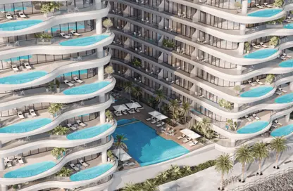 Apartment - 2 Bedrooms - 3 Bathrooms for sale in Gianfranco Ferre Residences - Al Marjan Island - Ras Al Khaimah