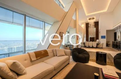 شقة - 3 غرف نوم - 4 حمامات للايجار في بريدج سكاي - برج خليفة - دبي وسط المدينة - دبي