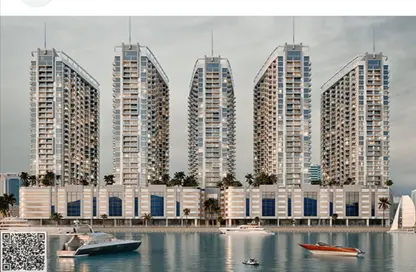 Apartment - 1 Bedroom - 2 Bathrooms for sale in Ajman Creek Towers - Al Rashidiya 1 - Al Rashidiya - Ajman