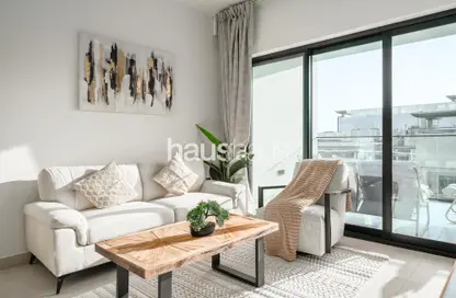 Living Room image for: Apartment - 1 Bedroom - 1 Bathroom for rent in Binghatti Creek - Al Jaddaf - Dubai, Image 1
