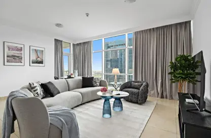 Apartment - 2 Bedrooms - 3 Bathrooms for rent in MAG 218 - Dubai Marina - Dubai