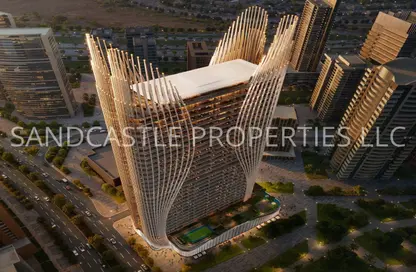 Apartment - Studio - 1 Bathroom for sale in Binghatti Skyhall - Business Bay - Dubai