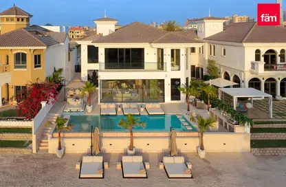 Villa - 5 Bedrooms - 6 Bathrooms for sale in Garden Homes Frond F - Garden Homes - Palm Jumeirah - Dubai