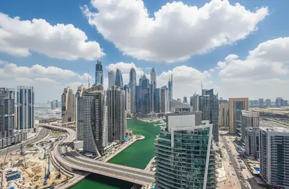 Apartment - 2 Bedrooms - 3 Bathrooms for rent in Time Place Tower - Dubai Marina - Dubai