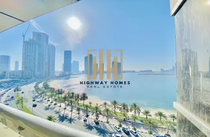 Apartment - 1 Bedroom - 2 Bathrooms for rent in Al Mamzar - Al Mamzar - Sharjah - Sharjah