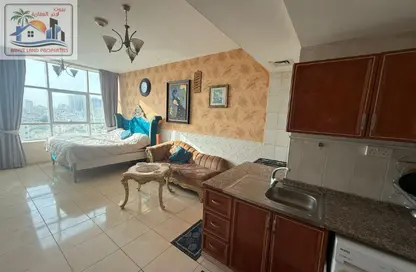 شقة - 1 حمام للايجار في أورينت تاور 1 - أورينت تاور - البستان - عجمان