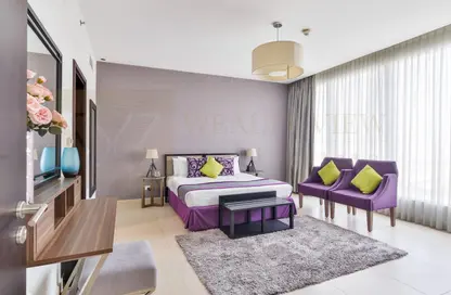 شقة - 2 غرف نوم - 3 حمامات للايجار في برج نسيمه - شارع الشيخ زايد - دبي